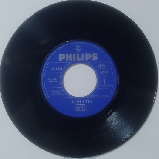 single 7" Rare Bird Sympathy / Bird on the Wing made Peru 1972 rock