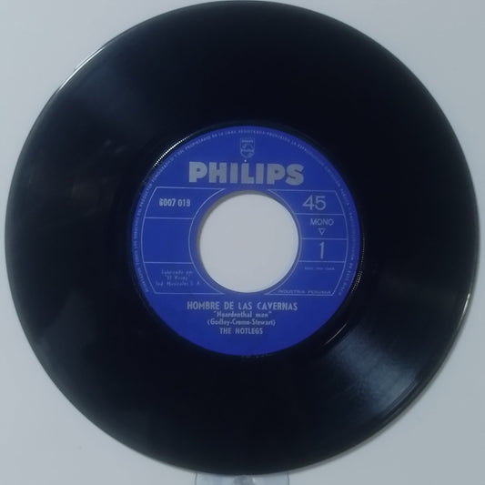 single 7" the Hotlegs Neanderthal Man / You Didn't Like It Because You Didn't Think of It made Peru 1970 rock