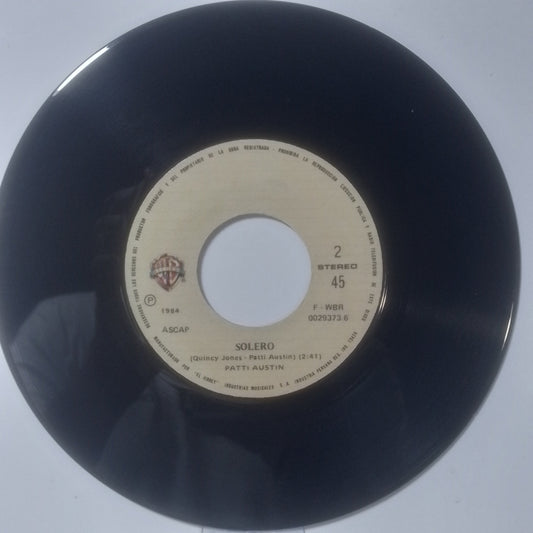 single 7" Patti Austin It's Gonna Be Special / Solero made peru 1983 pop