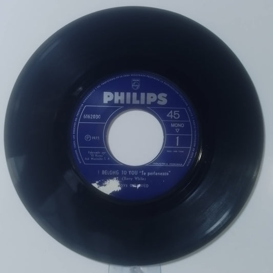 single 7" Love Unlimited I Belong To You / An Only You made peru 1974 soul