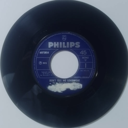 single 7" Lobo Don't Tell Me Goodnight / Something To See Me Through made peru 1975 soft rock