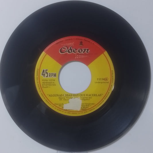 single 7" Shango Some Things A Man's Gotta Do / Walking In The Sunshine made peru 1969 rock