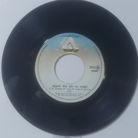 single 7" GQ Someday / Don't Stop This Feeling made peru 1980 disco funk