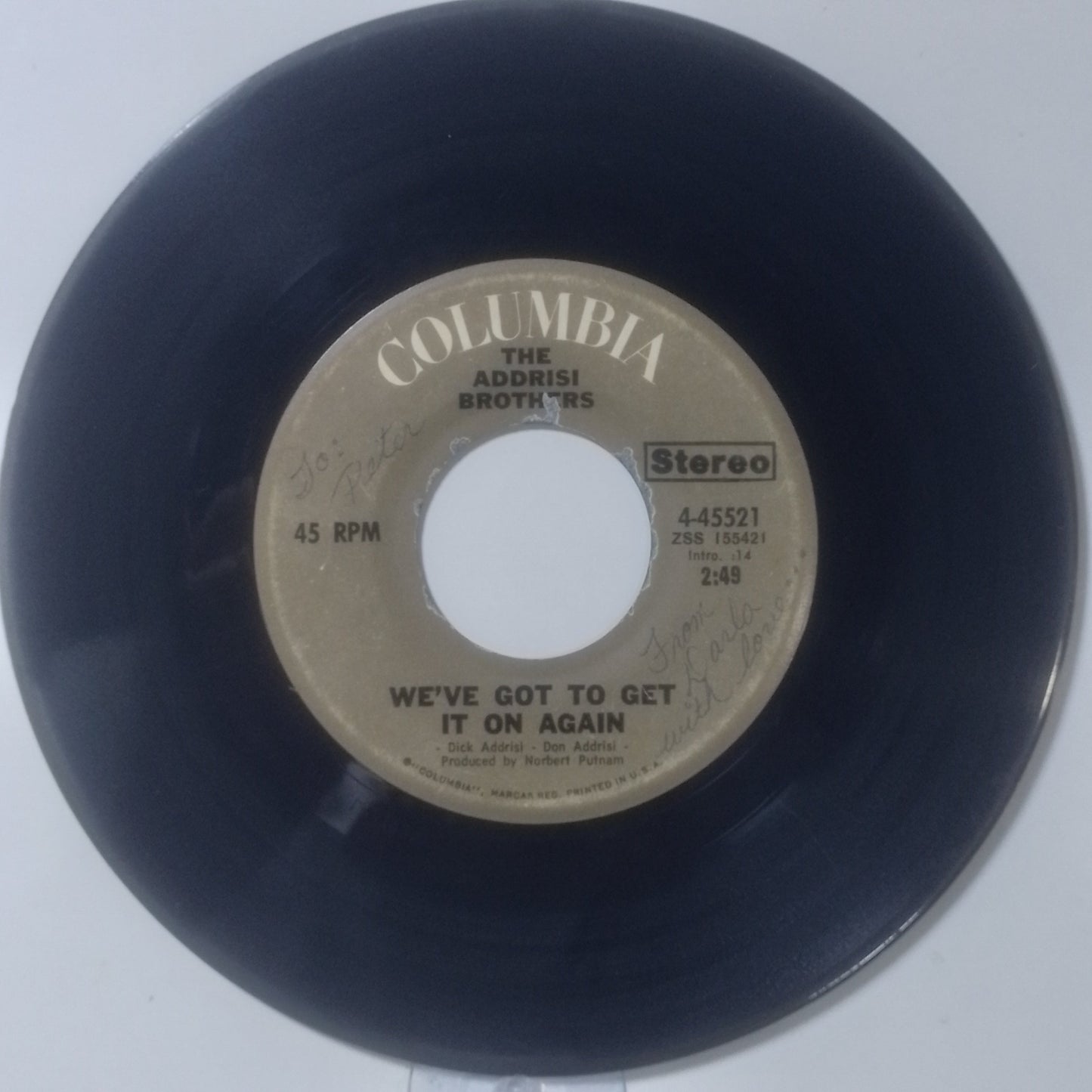 single 7" Jimmy Ruffin Hold On To My Love / Hold On To My Love instrumental made peru 1980 soul