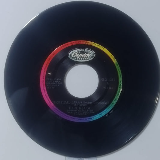 single 7" Earl Klugh Tropical Legs / A Natural Thing made peru 1980 jazz