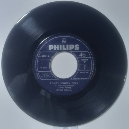 single 7" Keny Nolan Loves Grown Deep / Today I Met The Girl I'm Gonna Marry made peru 1979 soul