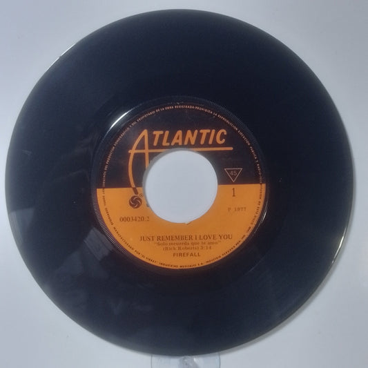 single 7" Firefall Just Remember I Love You / Just Think made peru 1977 rock