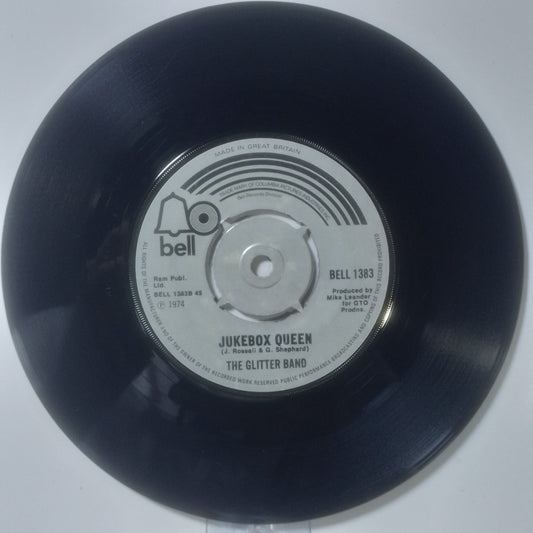 single 7" The Glitter Band Jukebox Queen / Let's Get Together Again made inglaterra 1974 glam rock