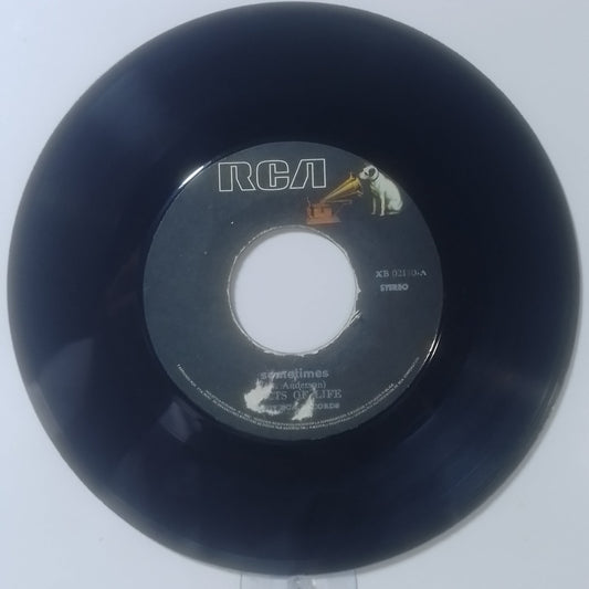 single 7" Facts of Life Sometimes / Love Is the Final Truth made peru 1976 soul
