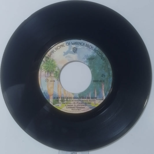 single 7" Linda Clifford If My Friends Could See Me Now / Please Darling Don't Say Goodbye made peru 1978 disco