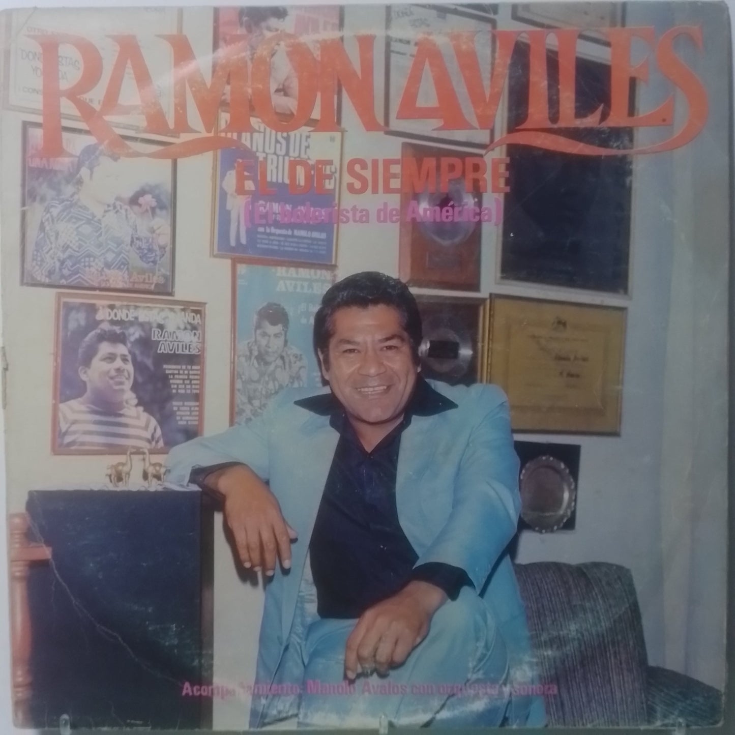 lp Ramon Aviles El De Siempre El Bolerista De America made peru 1987 bolero
