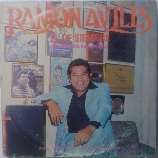 lp Ramon Aviles El De Siempre El Bolerista De America made peru 1987 bolero