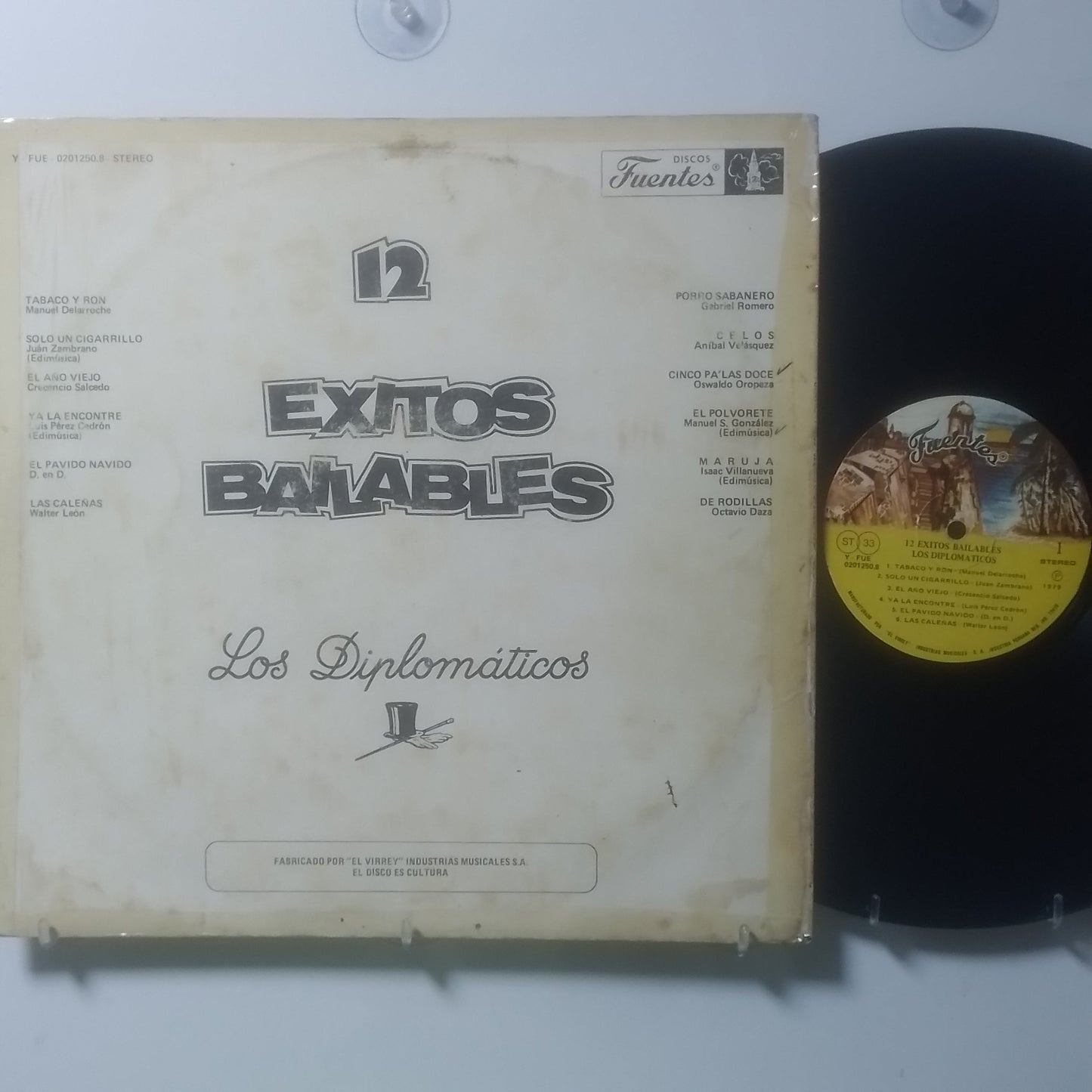 lp Los Diplomaticos 12 Exitos Bailables made peru 1979 latin cumbia