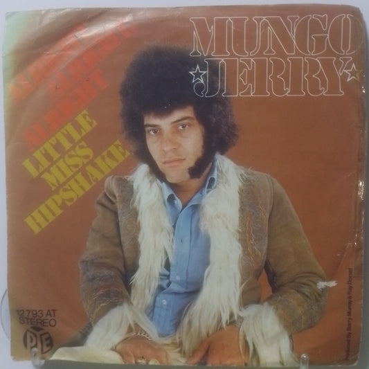 single 7" Mungo Jerry Alright Alright Alright / Little Miss Hipshake made alemania 1973 rock