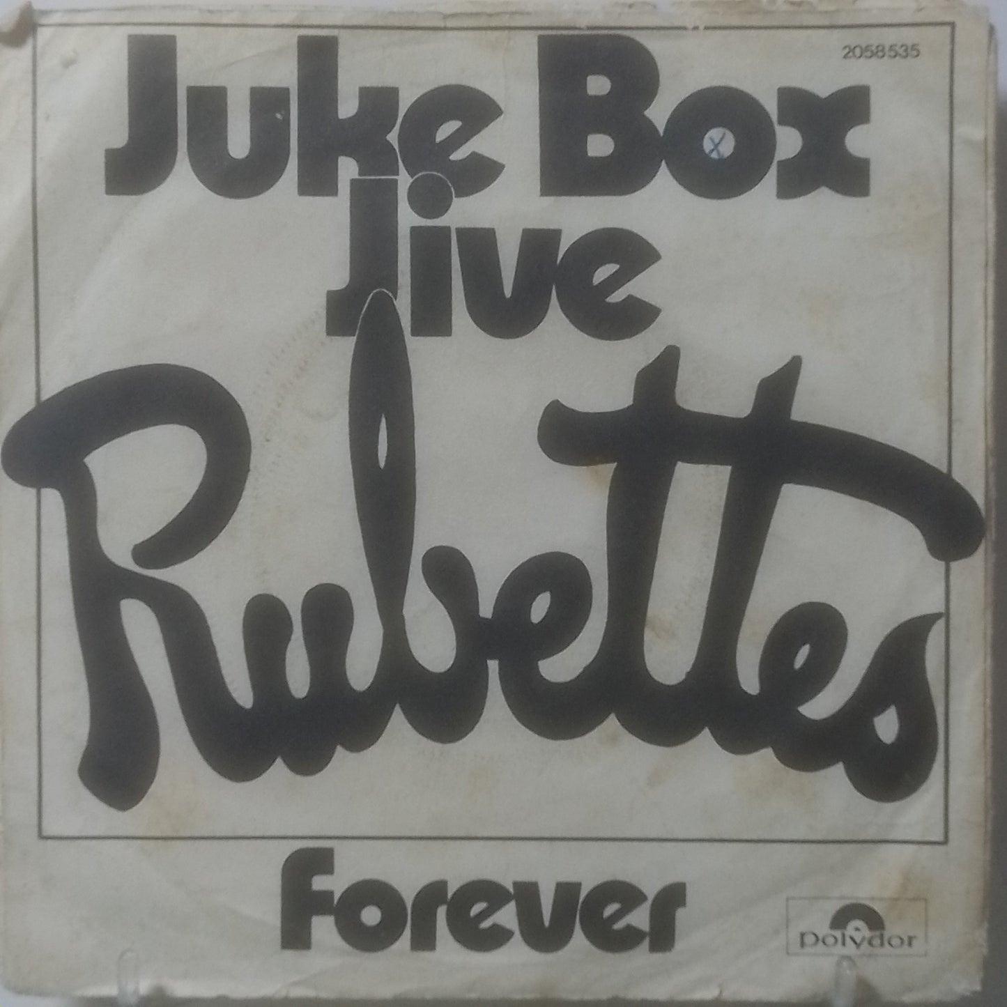 single 7" The Rubettes Juke Box Jive / Forever made alemania 1974 rock