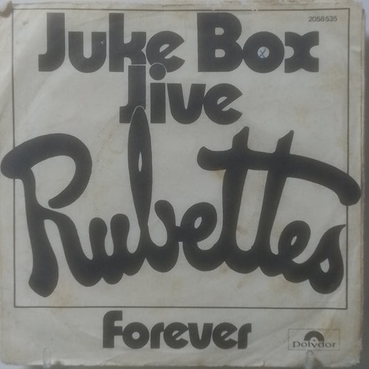 single 7" The Rubettes Juke Box Jive / Forever made alemania 1974 rock
