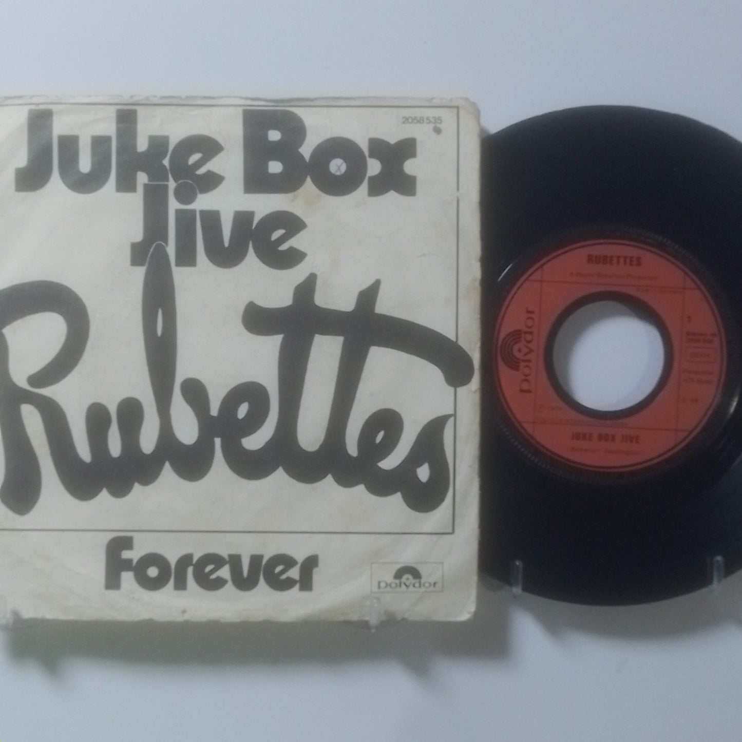 single 7" The Rubettes Juke Box Jive / Forever made alemania 1974 rock