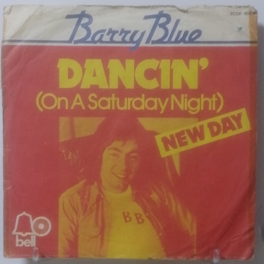 single 7" Barry Blue Dancin' On A Saturday Night / New Day made Alemania 1973 rock