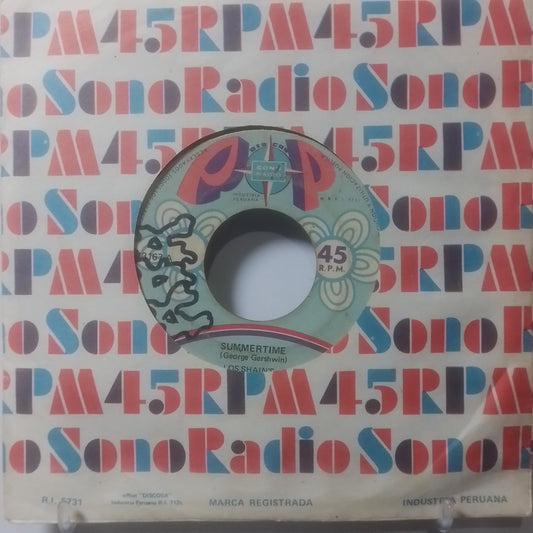 single 7" Los Shain's Summertime / Birdie made Peru 1971 con funda original latin rock