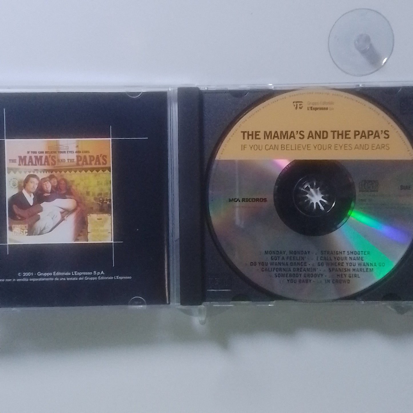 cd The Mama's And The Papa's If You Can Believe Your Eyes And Ears made italia 2001 pop rock