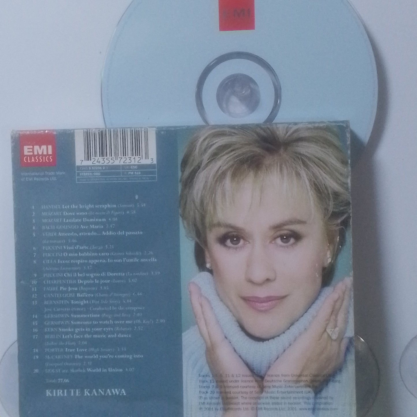 cd Kiri Te Kanawa Kiri made europa 2001 balada