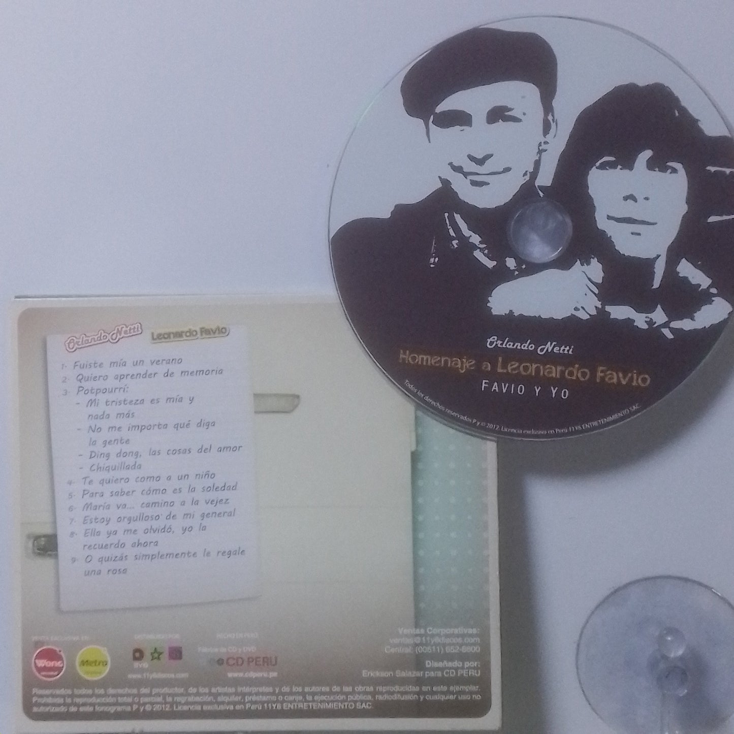 cd orlando netti favio y yo homenaje a leonardo favio made peru 2012 latin rock pop