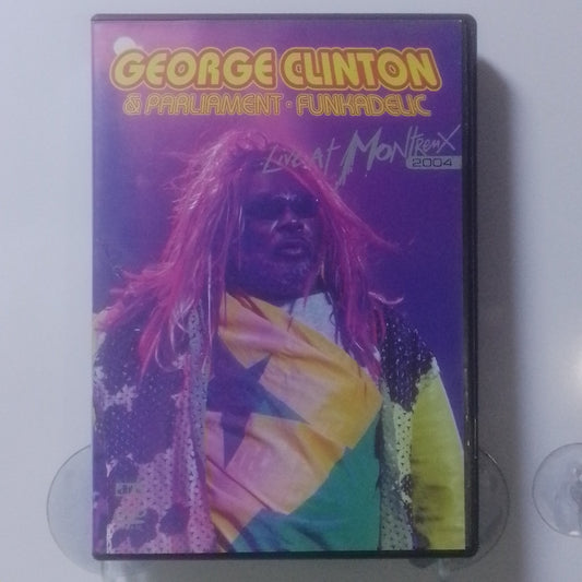 dvd George Clinton & Parliament Funkadelic Live At Montreux 2004 made argentina 2005 concierto vivo