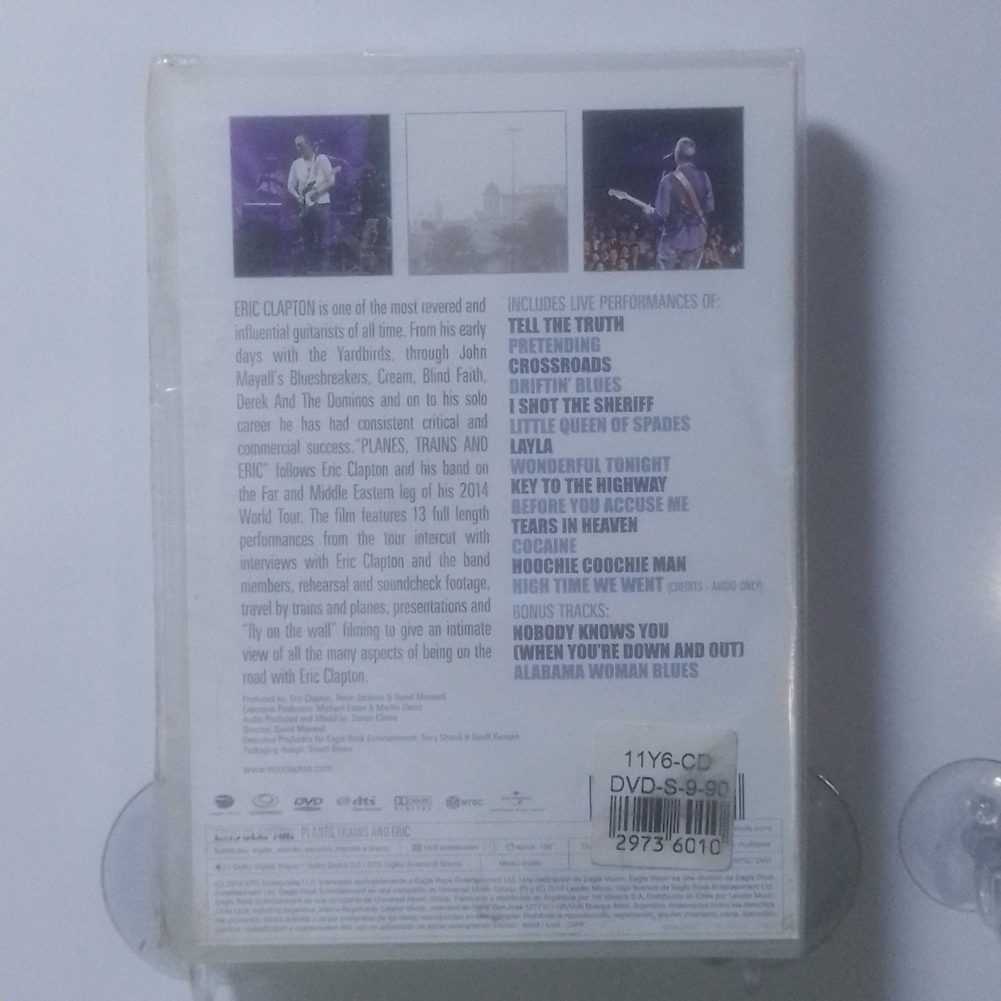 dvd eric clapton planes trains and eric made argentina 2014 concierto vivo