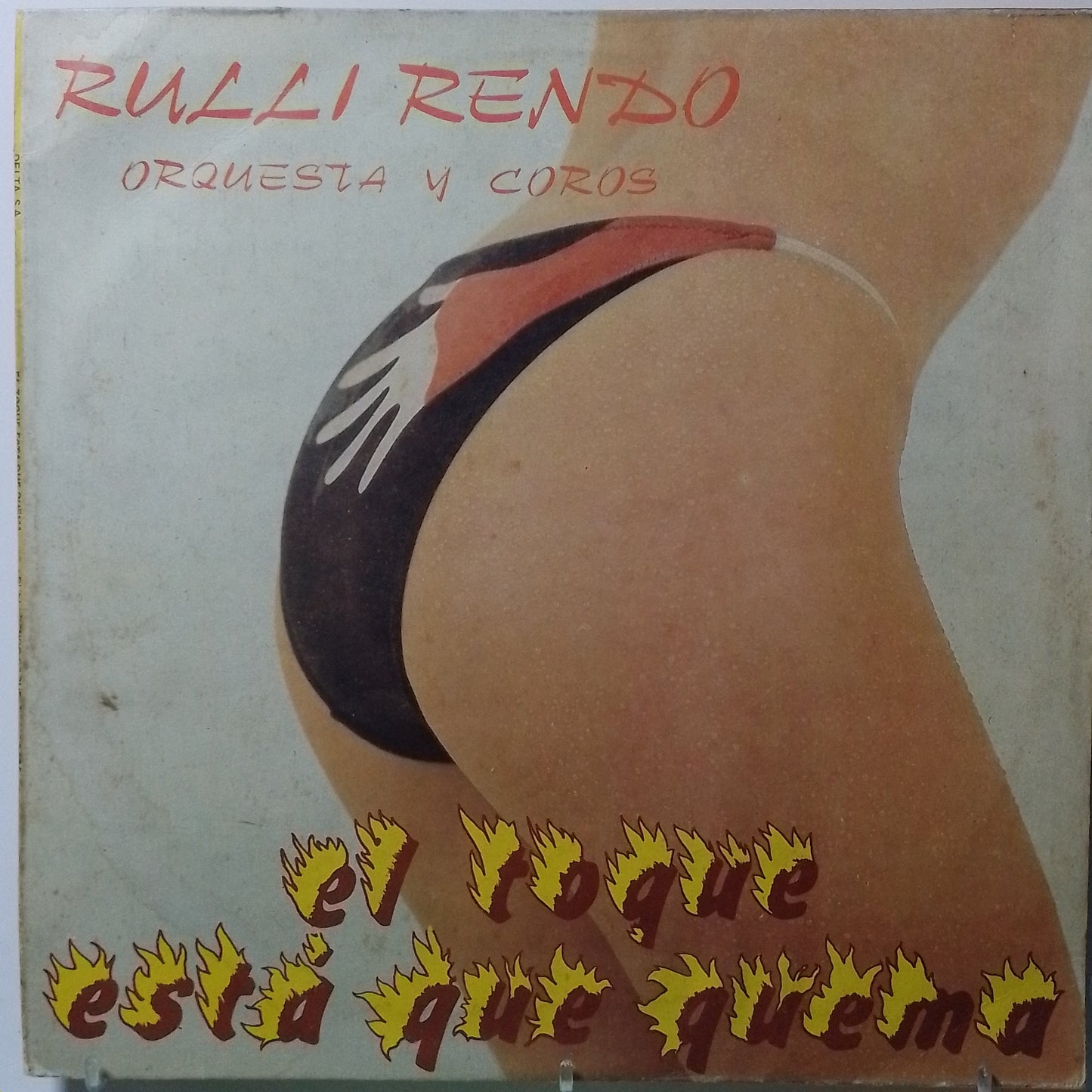 lp Rulli Rendo El Toque Esta Que Quema made peru 1987 salsa