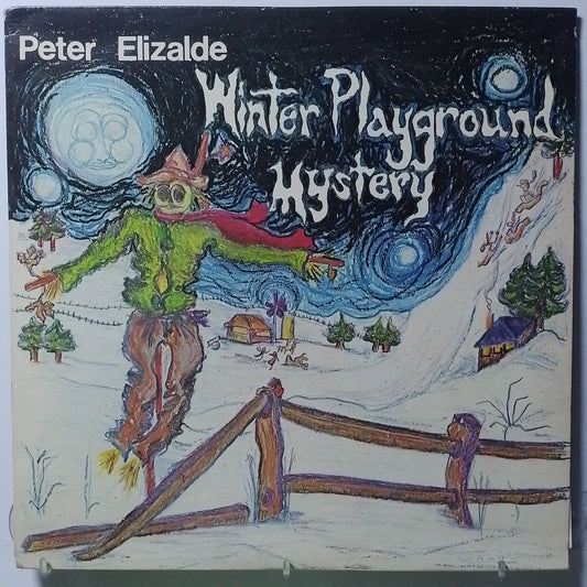 lp peter elizalde winter playground mystery made usa 1982 con insert rock