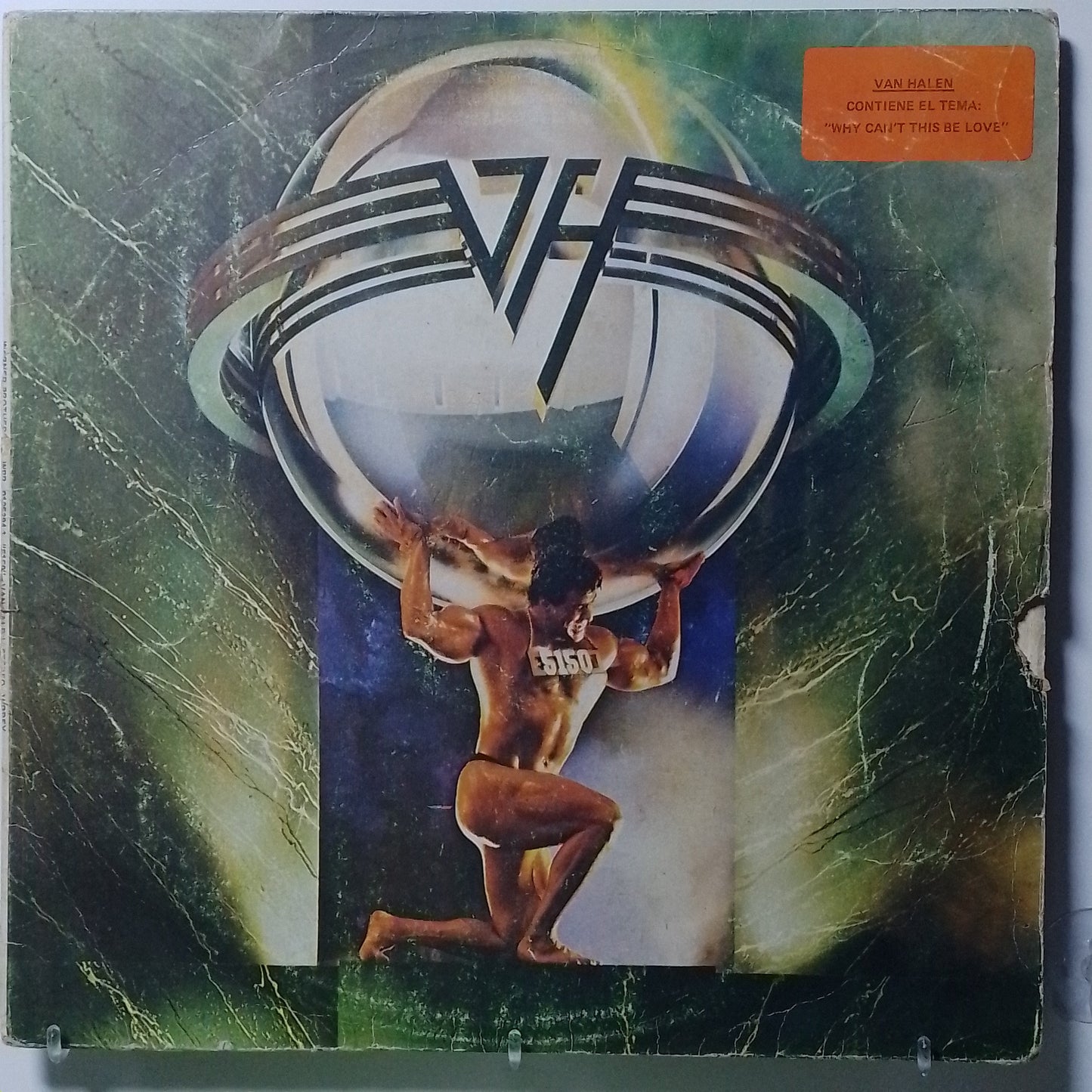lp van halen 5150 made peru 1986 rock