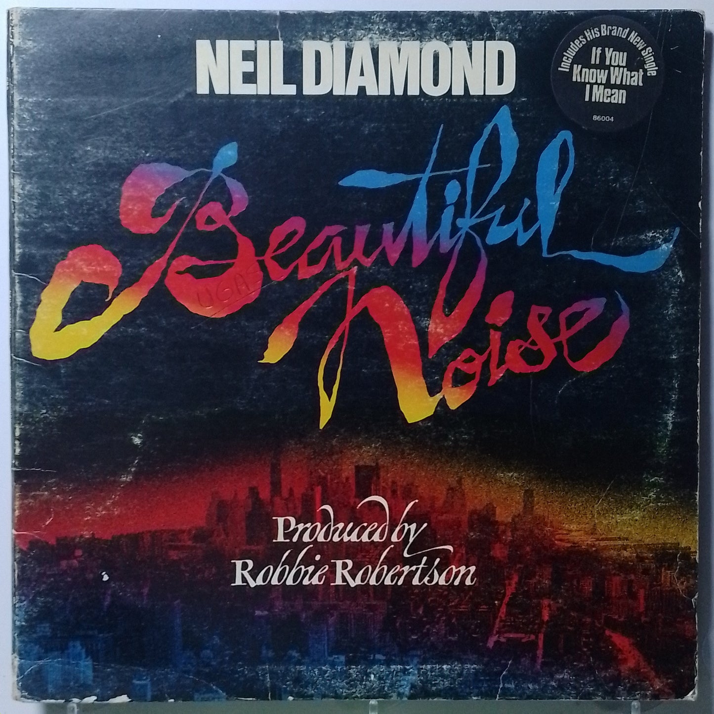 lp neil diamond beautiful noise made usa 1976 gatefold con insert rock