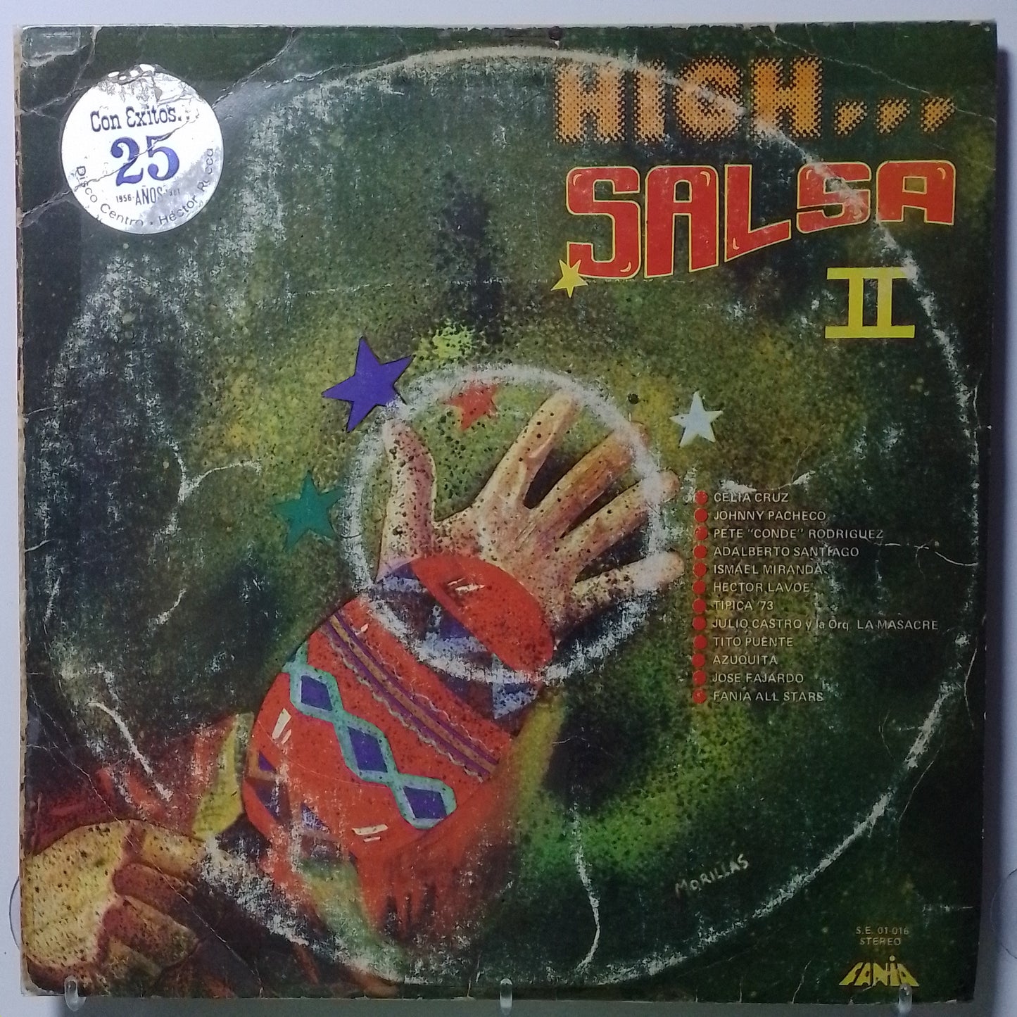 lp High Salsa II Hector Lavoe Ismael Miranda Fania All Stars varios made peru 1980 salsa