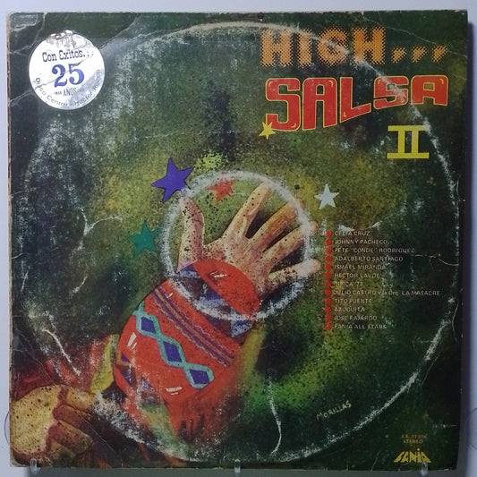 lp High Salsa II Hector Lavoe Ismael Miranda Fania All Stars varios made peru 1980 salsa