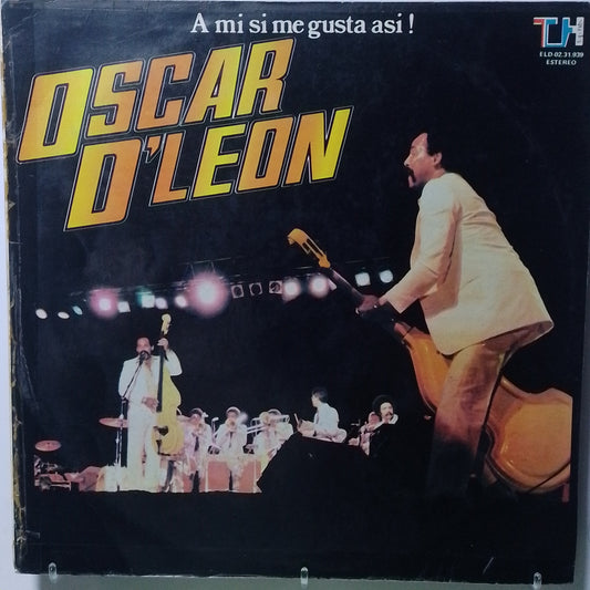 lp oscar d leon a mi si me gusta asi made peru 1981 salsa