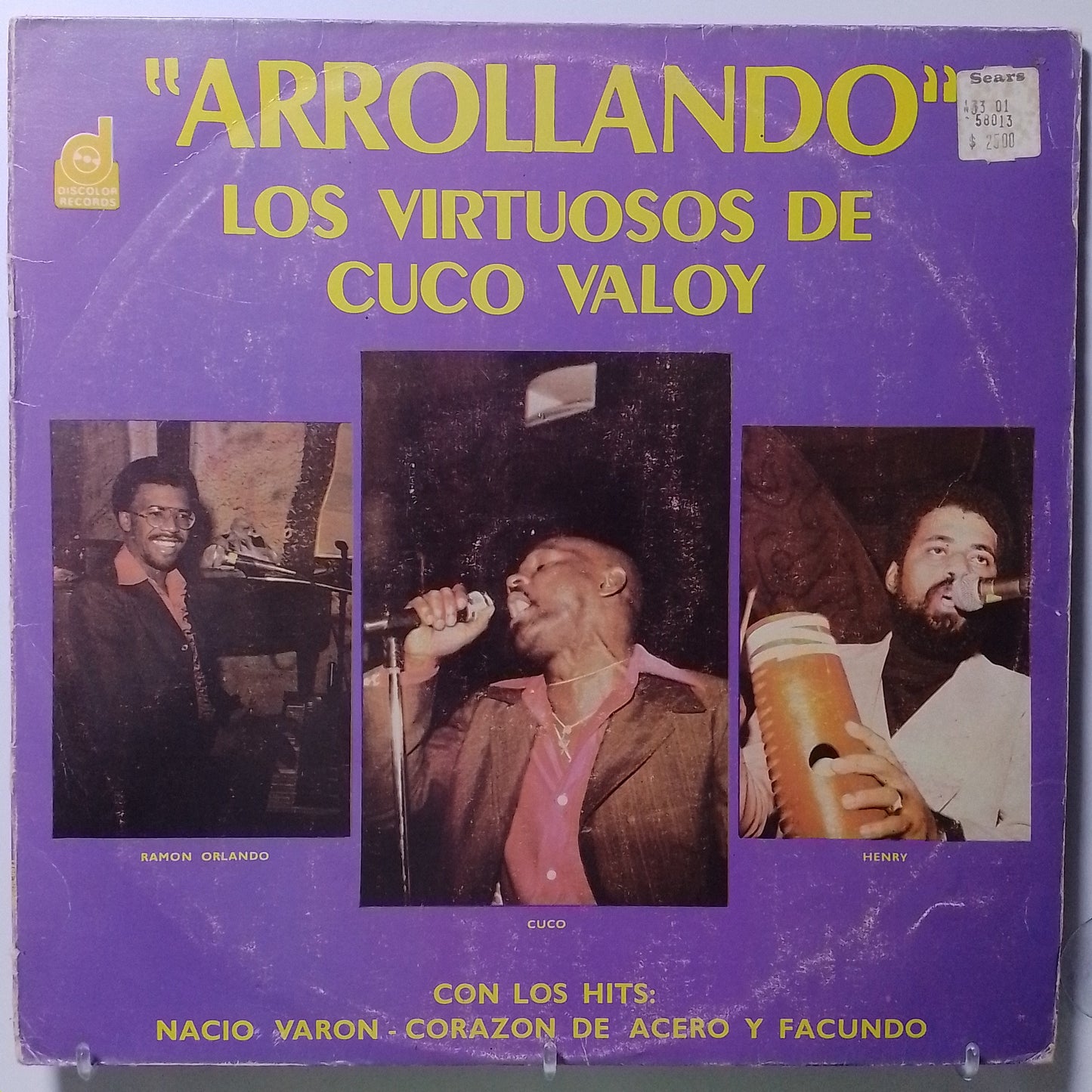 lp los virtuosos arrollando made peru 1979 salsa