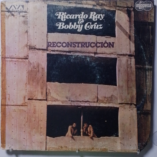 lp Ricardo Ray & Bobby Cruz Reconstruccion made peru 1977 latin salsa