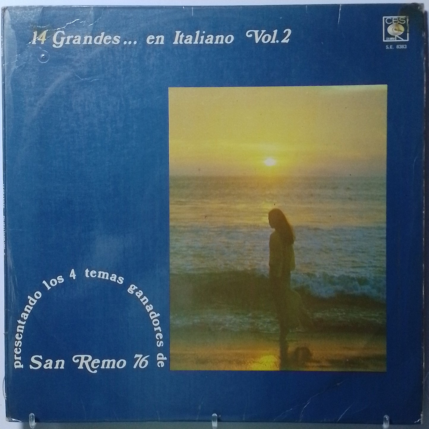 lp 14 grandes en italiano vol 2 peppino de capri massimo ranieri varios made peru 1976 balada