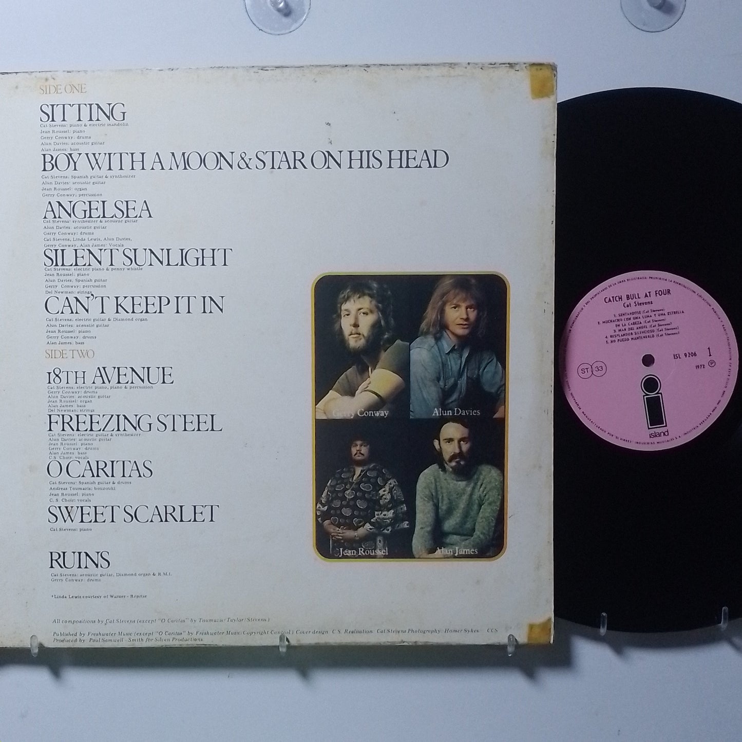 lp Cat Stevens Catch Bull At Four made peru 1972 gatefold rock