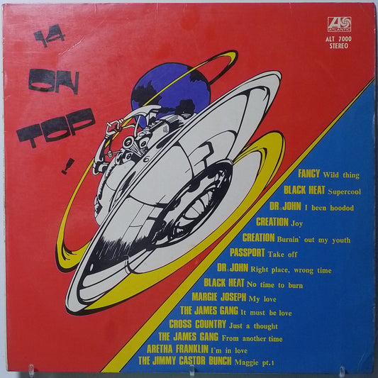 lp 14 on top fancy black heat the james gang creation varios made peru 1974 rock