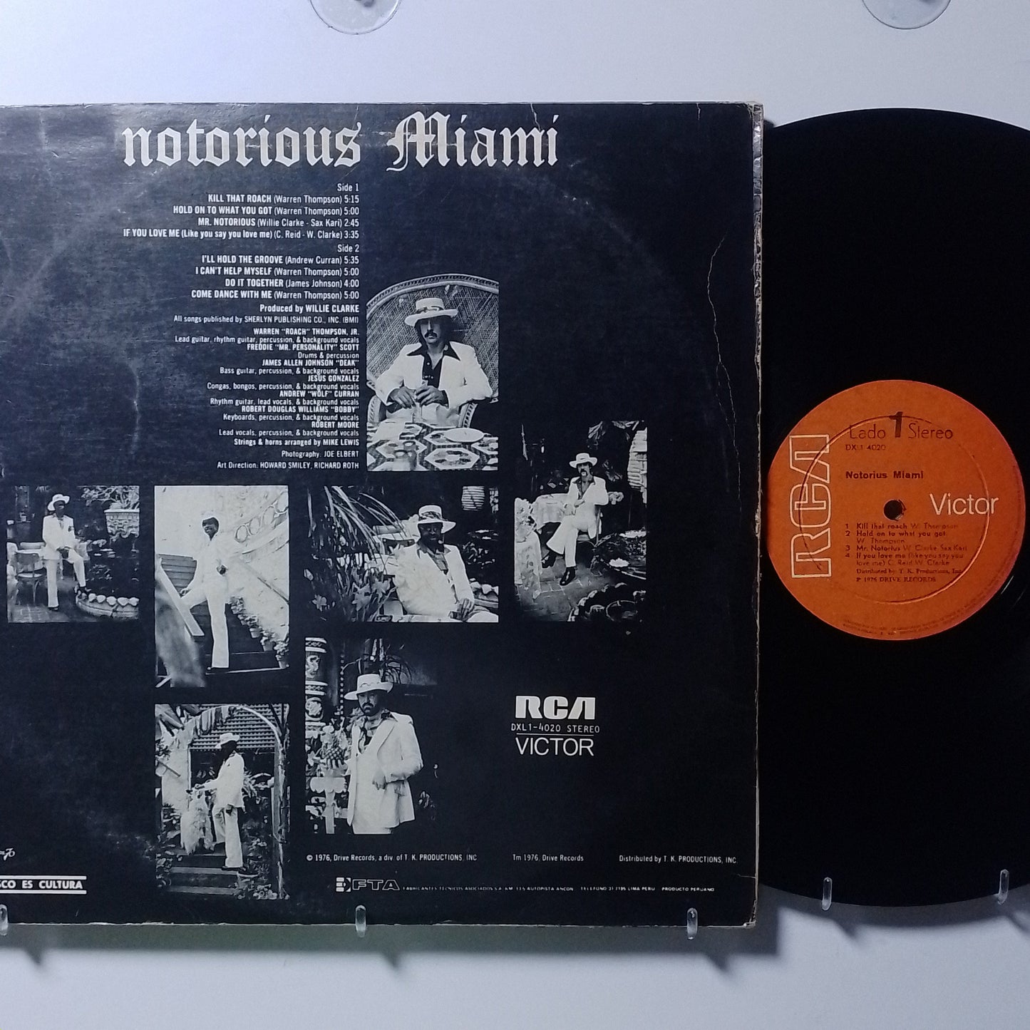 lp miami notorious miami made peru 1976 funk disco