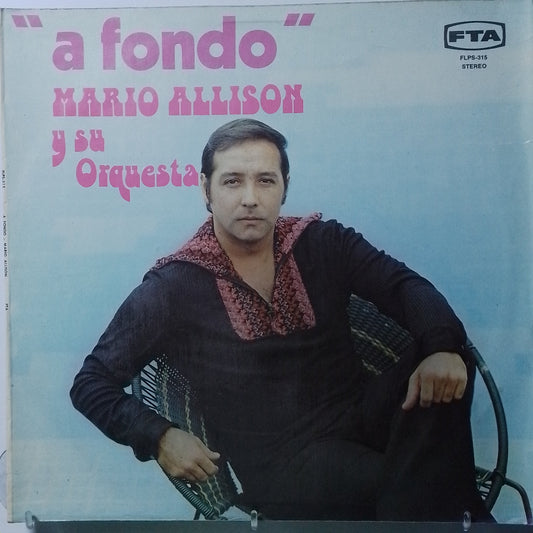 lp mario allison y su orquesta a fondo made peru 1979 cumbia salsa