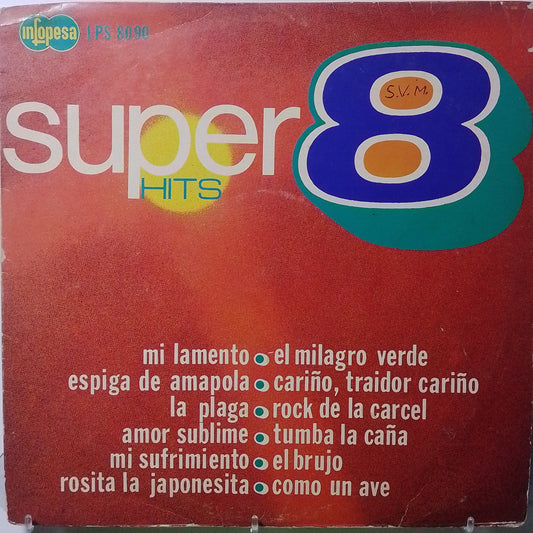 lp super hits 8 los mirlos juaneco y su combo fruko celeste varios made peru 1977 boogaloo cumbia