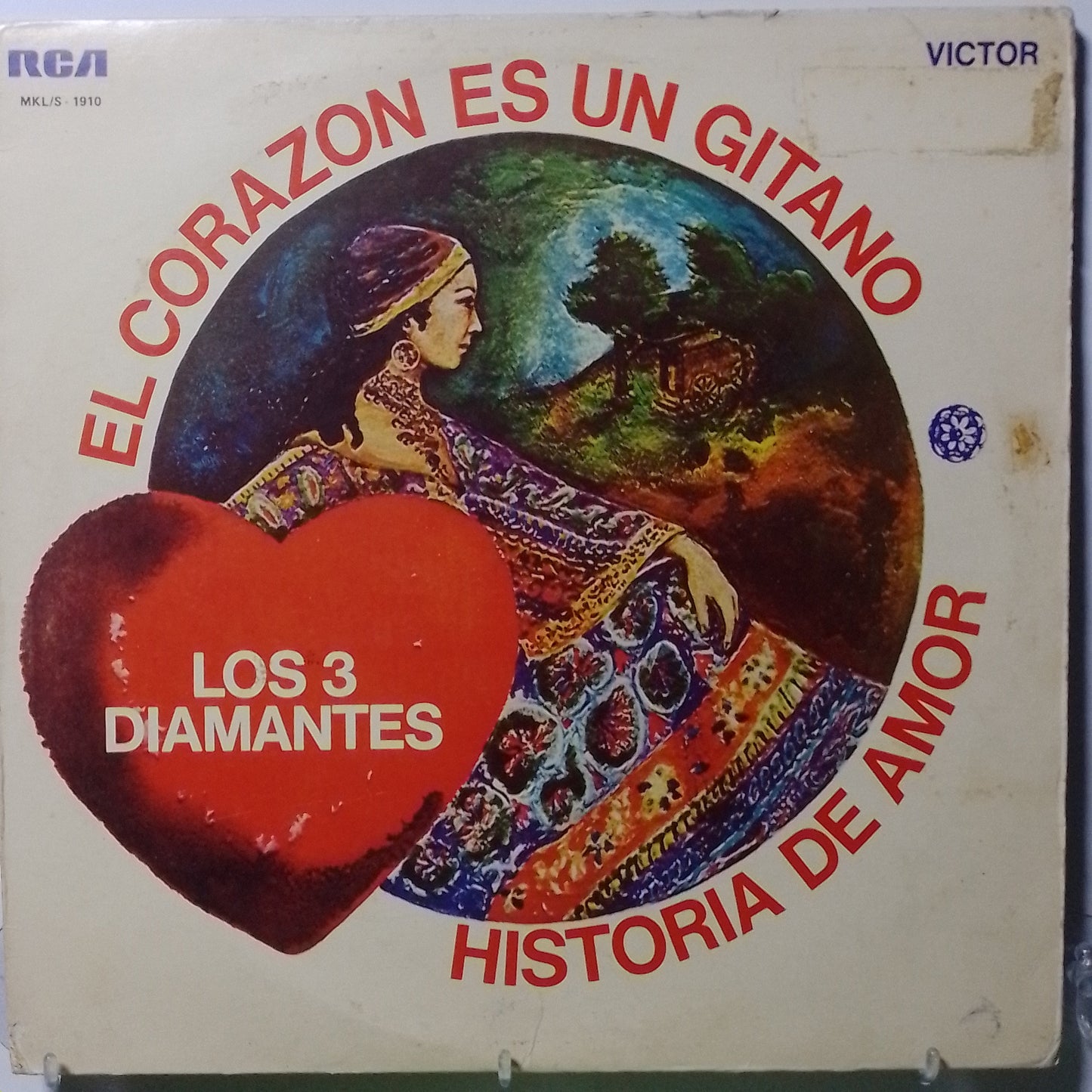 lp los 3 diamantes el corazon es un gitano historia de amor made peru 1971 latin bolero