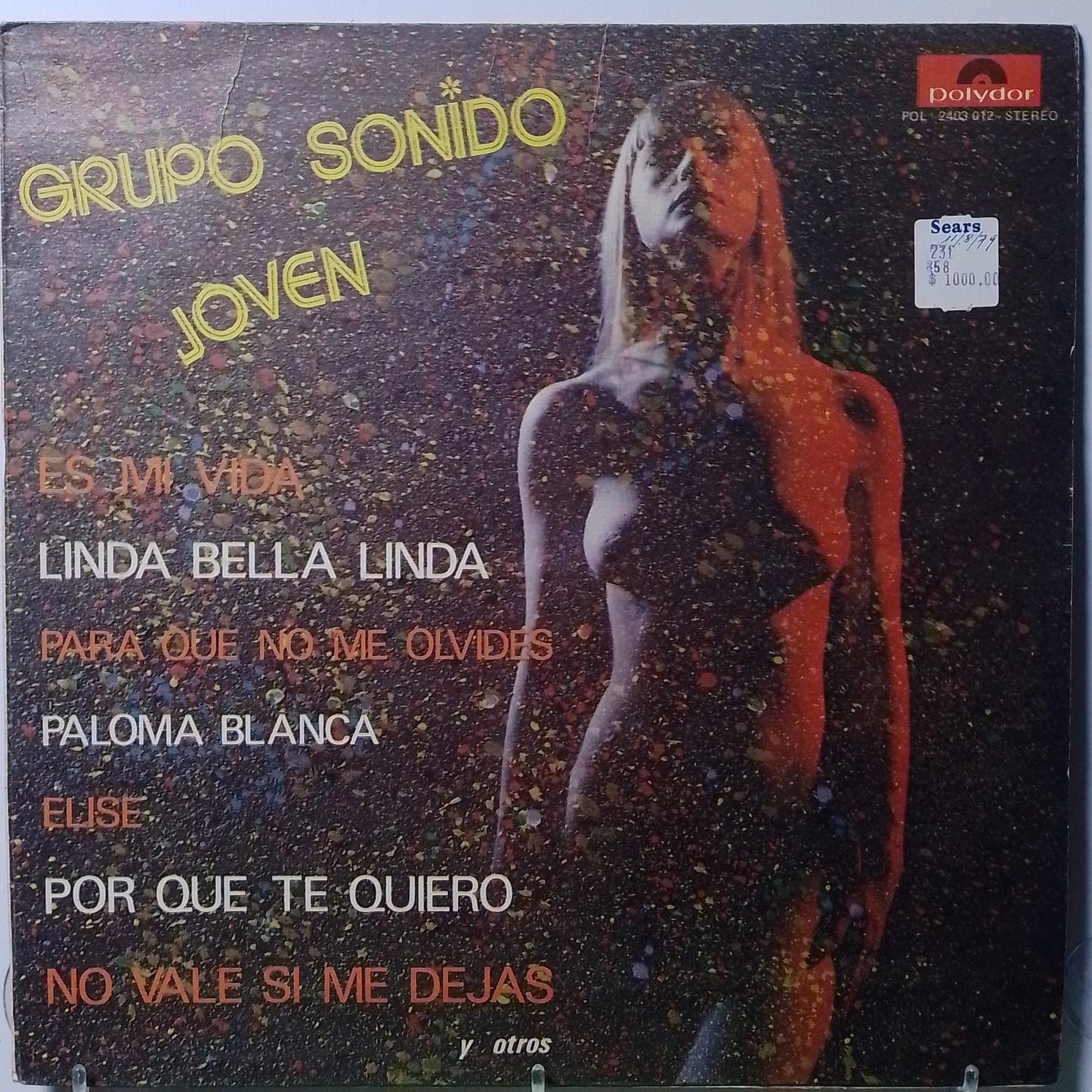 lp el grupo sonido joven grupo sonido joven made peru 1976 fun soul pop latin