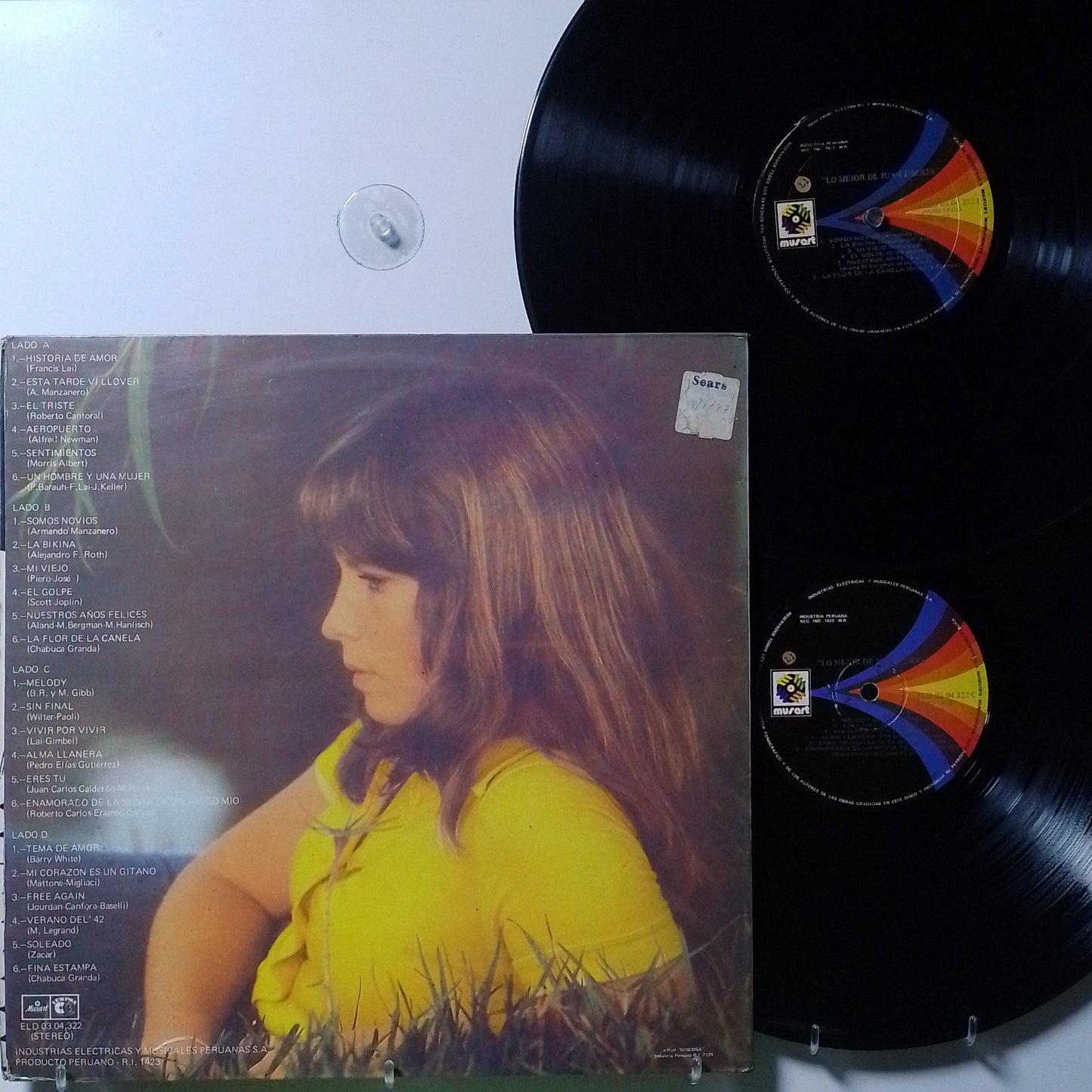 x2 lp juan torres lo mejor de juan torres made peru 1971 latin jazz bolero