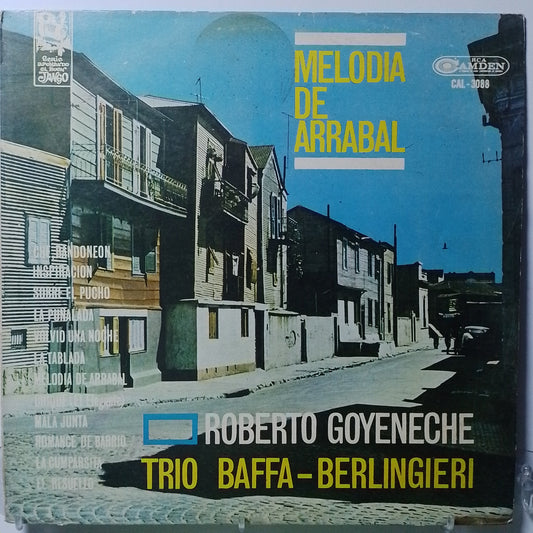 lp roberto goyeneche trio baffa berlingieri melodia de arrabal made peru 1968 tango folk