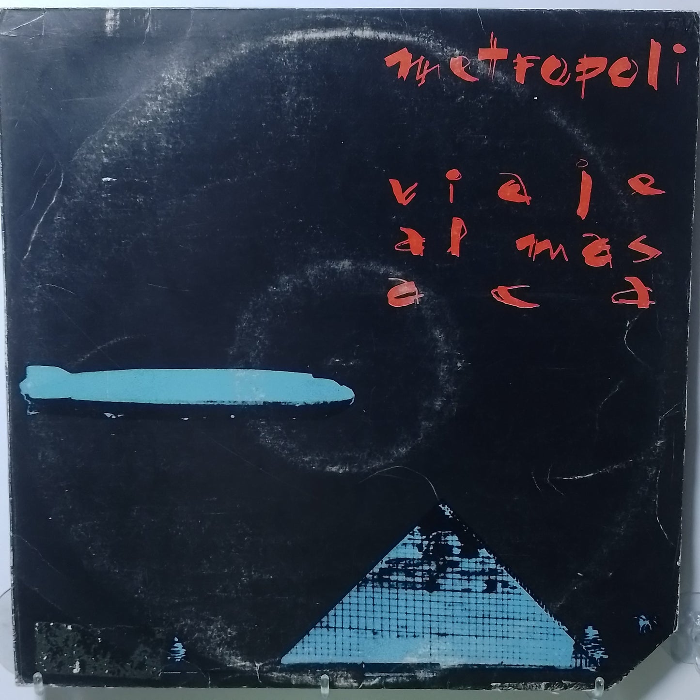 lp Metropoli Viaje Al Mas Aca made peru 1986 rock