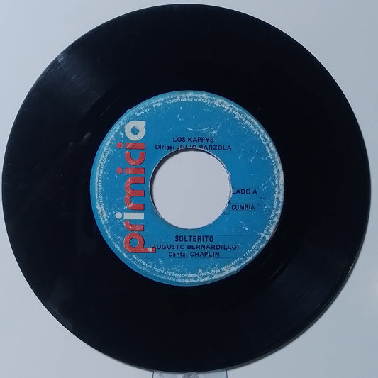 single 7" Los Kappys Solterito / Esperanza made Peru 1980 cumbia