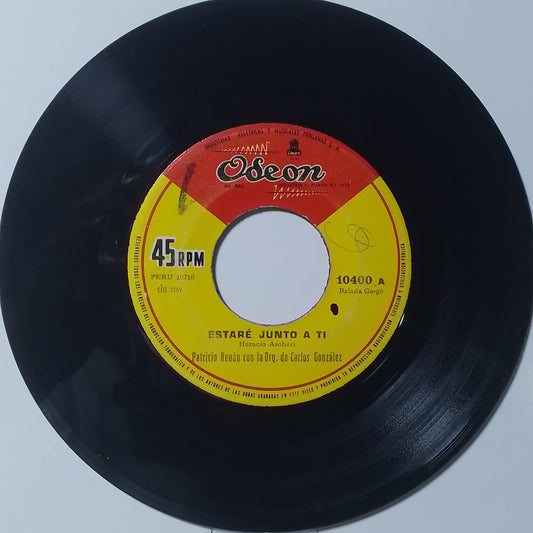 single 7" Patricio Renan Estare Junto a Ti / Esperame Dices made Peru 1968 balada rock latin
